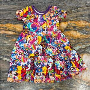 Bamboo Lisa Frank twirl dress